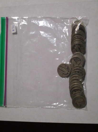 Standing Liberty Quarters 1925-1930 (8 coins dated) (24 coins no date)