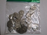 Silver Washington 25 cent most 30's & 40's (50 coins)