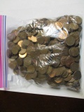 Wheat Cents 1930's, 40's & 50's 5lb Bag Approximately 750 coins