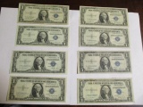 Silver Certificate Very Nice Some Crisp 8 bills