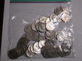 Silver Washington 25 cent 50's & 60's (50 coins)