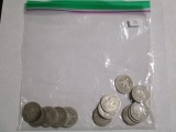 Barber Quarters Circulated (14 Coins)