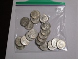 Kennedy Half Dollars 1964 Silver (20 coins)