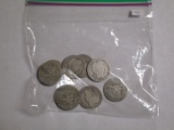 Barber Half Dollars (10 coins)