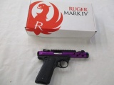 Ruger Mark IV Lite .22LR Purple NIB ser. 500133029