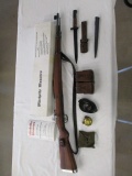 Mauser M48 8MM w/Bayonet, Sling & Mag ser. M47878