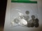 Washington Silver Quarters All Dated 1940's