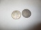 Morgan Silver Dollars Common Dates 2 Coins