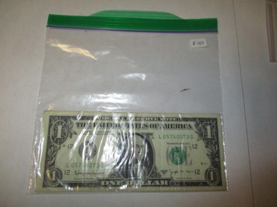 Currency Collectible Barr $1 Bills Series 1963