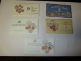 US Mint Unc. Sets 1989 (2), 1990, 1991, 1992