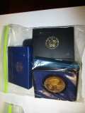 US Mint Products 1972 AM Bicentennial Medal, 1973 Bicentennial medal, 1982 George Washington Commemo