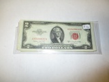 Currency Collectible $2 bills series 1953