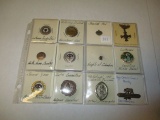 Religious Related Pins Catholic, Baptist & Jewish etc