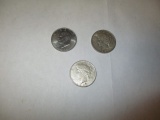 Peace Dollars 1922, 1923 & 1971 Eisenhower Dollar