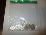 U.S. Silver Quarters Common Dates 20 Coins