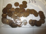 Lincoln Cents 1910's-1930's Plus two Indian Cents 1902-1903