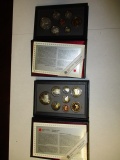 Royal Canadian Proof Sets 6 coins in each set are 92% Silver 1996 & 97