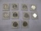 Franklin 50 Cent Unc. Items 1948, 1949D, 1950D, 51D, 51S, 52D, 52, 53D, 54, 54D