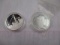 Silver Commerative coins (2) Coins Freedom Towers & Indian/ Buffalo