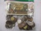 Coins of the World Asia, Europe, Canada, Large variety & dates, 2 currency notes, 2 tokens