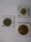 Misc. Coins Infamous Racketeer $5.00 gold 5 cent piece, 1911 Gold Plated, Gold Plated Ike Dollar & 1