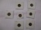 Wheat cents semi Key coins 1909 VDB, 1909, 1911D, 1915D, 1921S, 1923S, 1924S