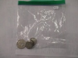 Canadian Silver (Pre 1967), 5 cent 1918, 10 cent, 25 cent (5), 50 cent