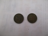 Indian head cents1894,1909
