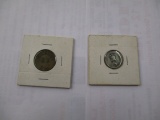 Token & Coin 5 cent Stateside token and 1944 10 Centavos Phillipines but U.S. Coin