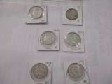 Franklin half Dollars various dates & mint marks