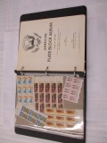 Stamp Collection U.S. Stamps - not cancelled still able to be used, but collectible 1950's & 60's