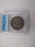 Morgan Silver Dollar key coin 1889 CC this coin grades Fine ICG Slab