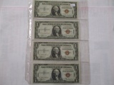 Hawaii $1.00 notes crisp UNC. Sequentially numbered 869-872