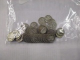 Silver Mercury dimes all 1923 from good to VF