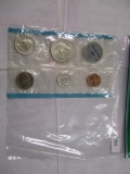 U.S. Mint sets Silver coins (no envelope) 1963 P