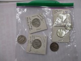 U.S. Standing Liberty quarters 1925 (2), 1926 (2), 1927 (2), 1928S (2)