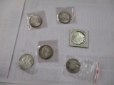 U.S. Silver Morgan Dollars 1880S, 1881S, 1885O, 1886, 1887, 1896