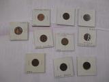 Lincoln Cent error coins - Off center, lamination issues, rolled edge etc.