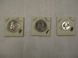 U.S. Proof Coins Franklin 50 cent 1959, 1963 Washington 25 cent 1968