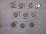 Franklin 50 cent 1948-1953 various dates/mints