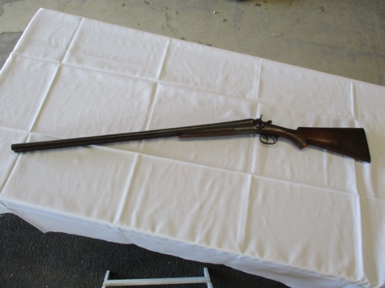 W.H. Hamilton 12 GA double barrel shotgun ser. 3781