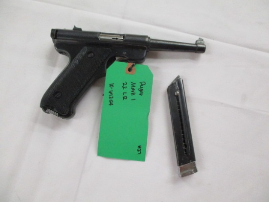 Ruger Mark I .22LR semi auto pistol ser. 10-612542