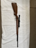 Remington model 582 bolt action .22LR w/scope (has some surface rust) ser. 1006254
