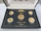 US coin set gold plated year 2000