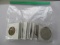 Variety of medals & tokens, game coins, game tokens play coins & other misc.