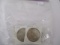 US Peace silver dollars various dates/mints 2x2 flip 4 coins