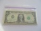 U.S. currency $1.00 conseccutive bills crisp #45233426-45233450