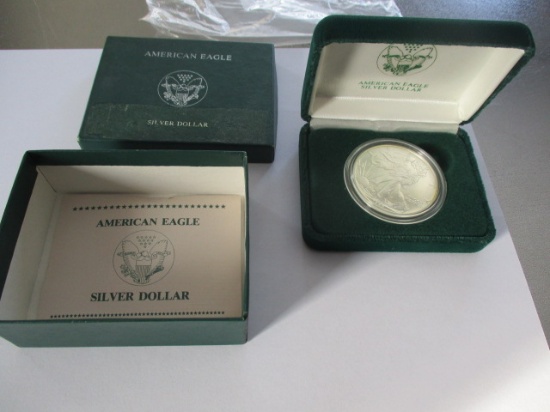 American Eagle silver dollar UNC. 1989