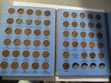 Lincoln cent collection in Whitman album 1941-1960 complete 59 coins