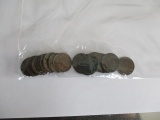 U.S. Indian cents common dates 1880's-1900's (20 coins)